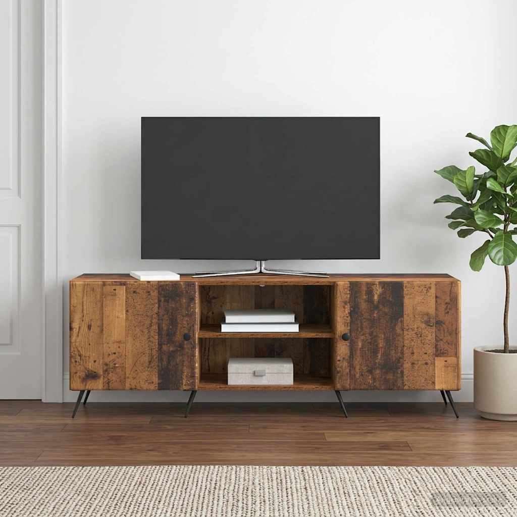TV-skab 150 x 31 x 50 cm Gammelt træ Konstrueret træ