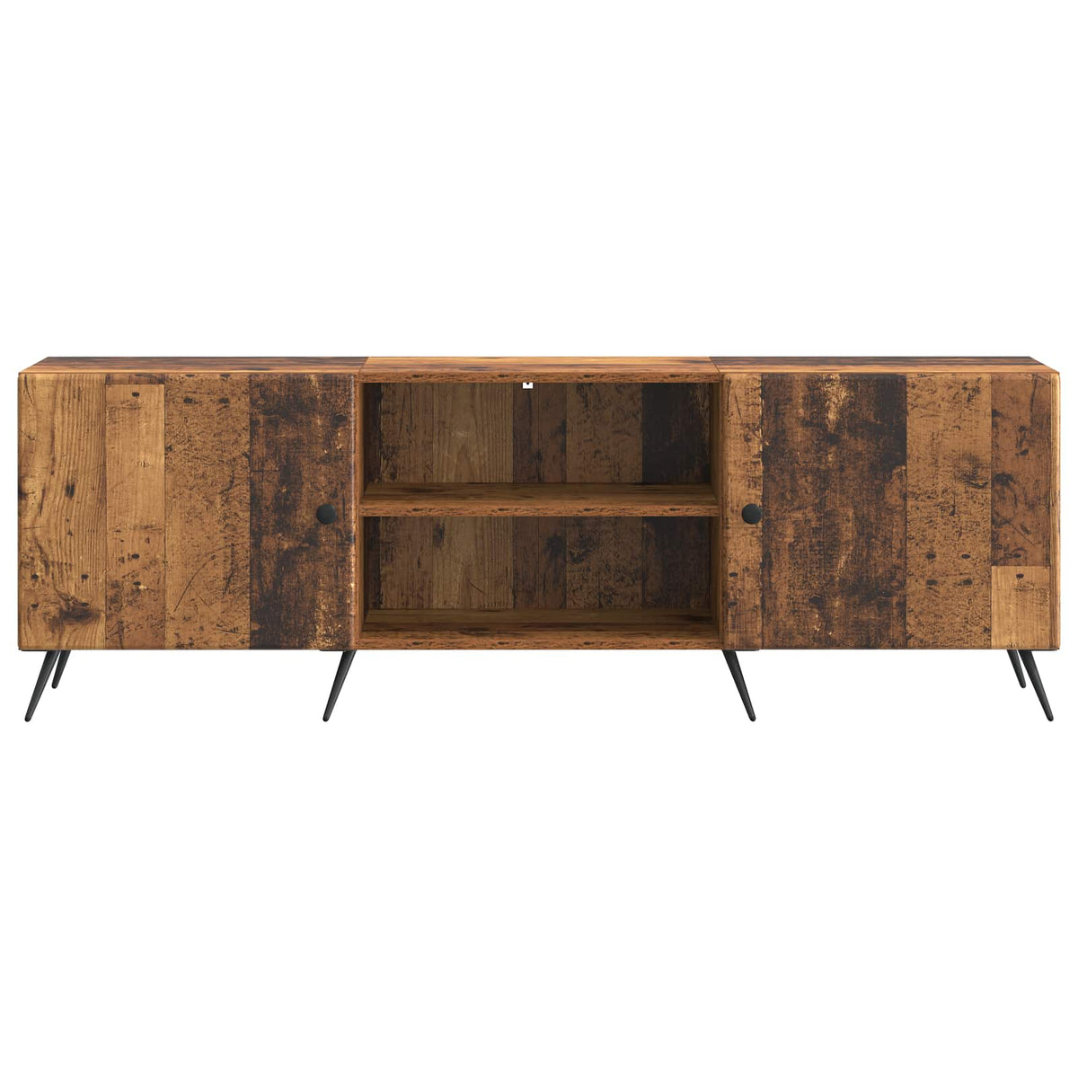 TV-skab 150 x 31 x 50 cm Gammelt træ Konstrueret træ
