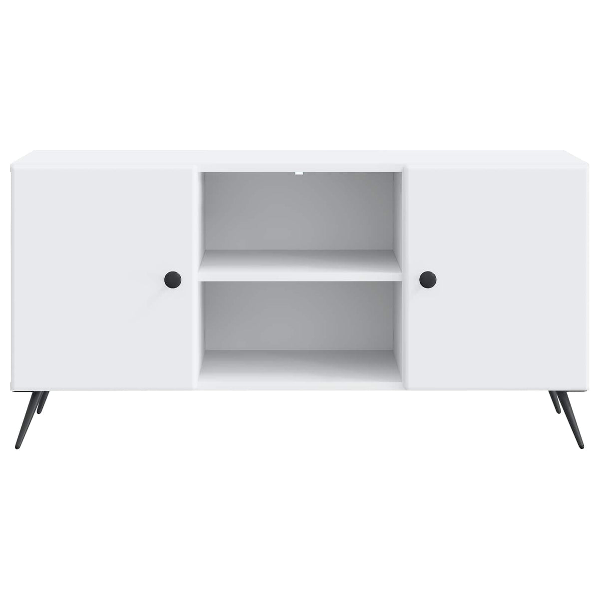 TV-skab Hvid 102 x 34,5 x 50 cm Konstrueret træ