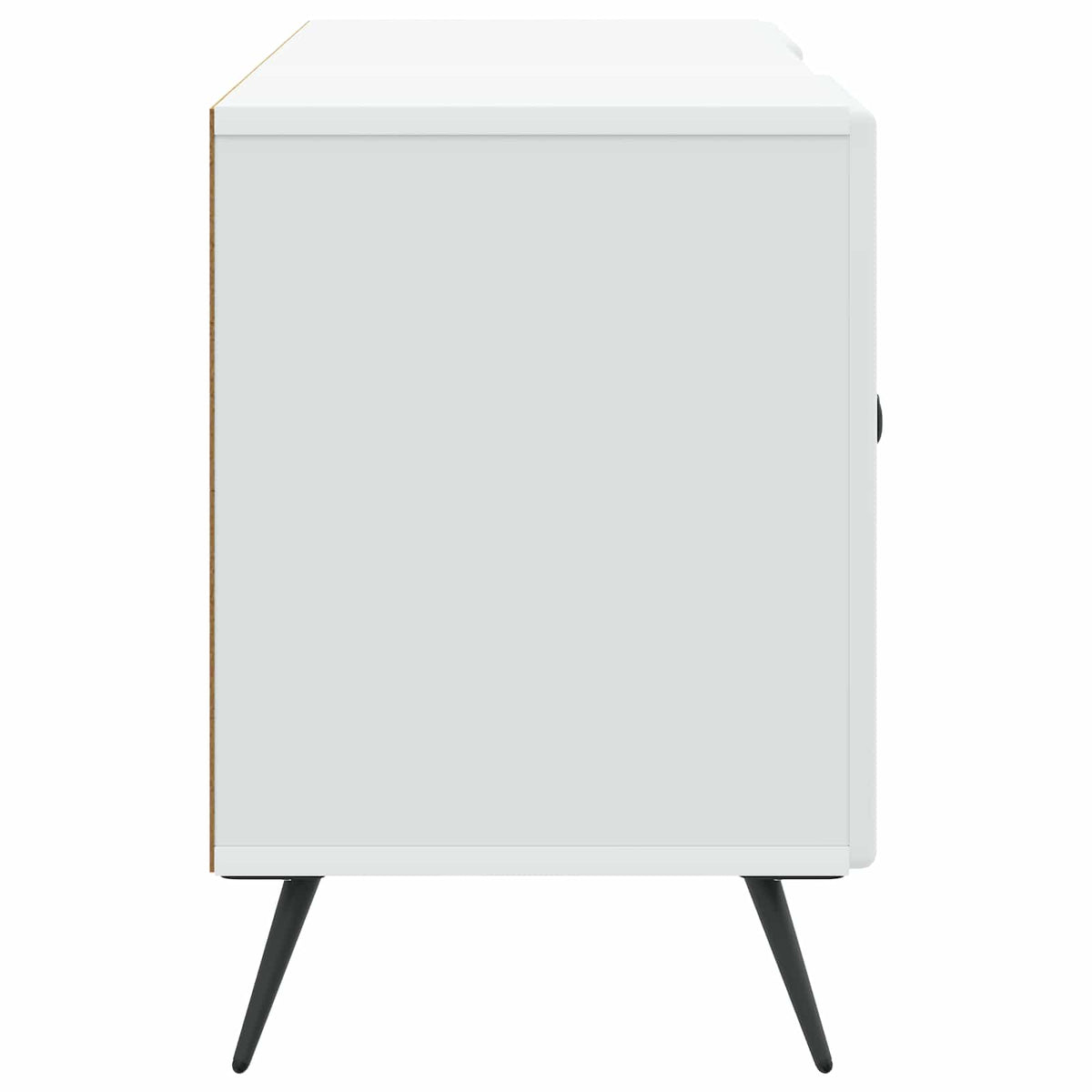 TV-skab Hvid 102 x 34,5 x 50 cm Konstrueret træ