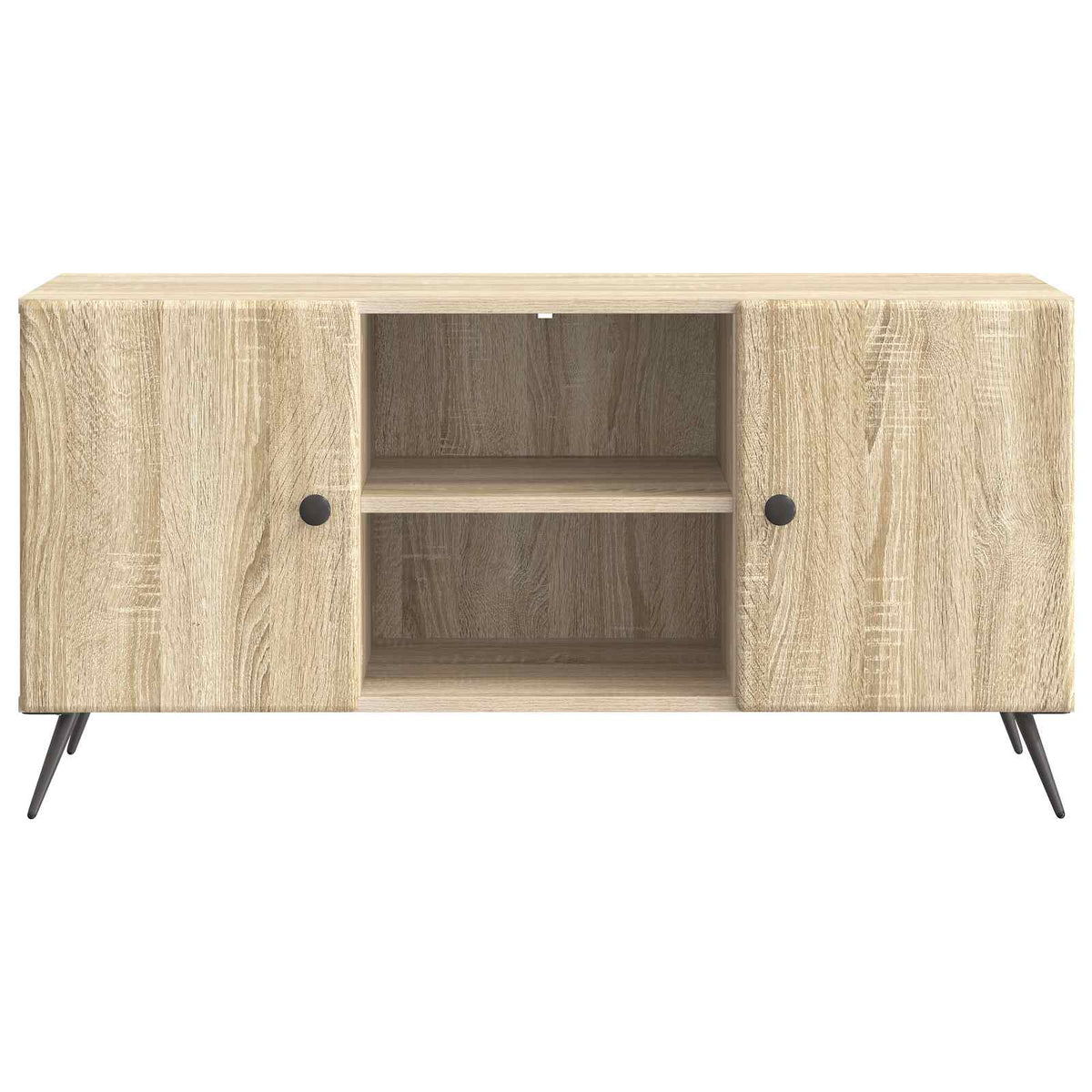 TV-skab 102 x 34,5 x 50 cm Sonoma-eg Konstrueret træ