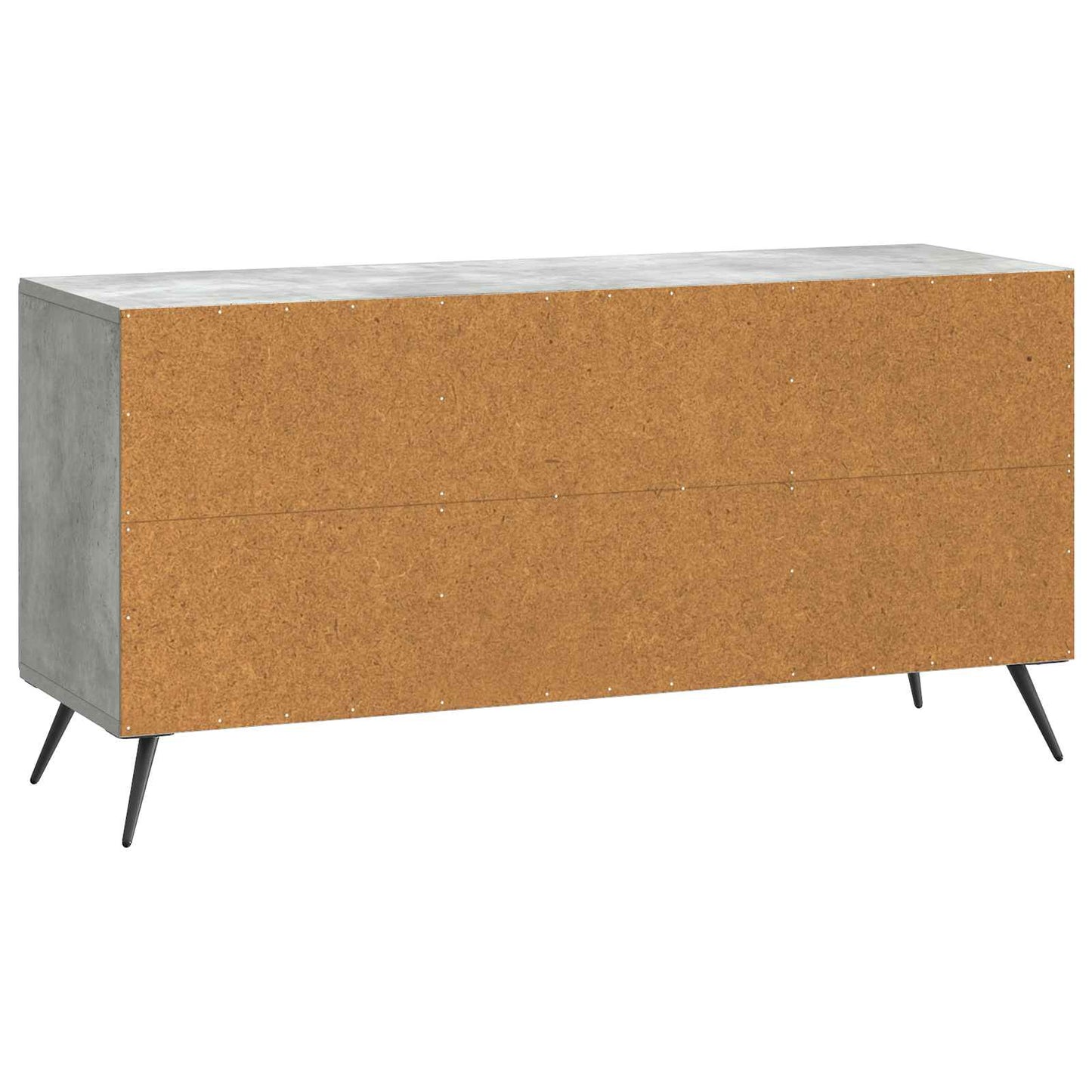TV-skab 102 x 34,5 x 50 cm Betongrå Konstrueret træ