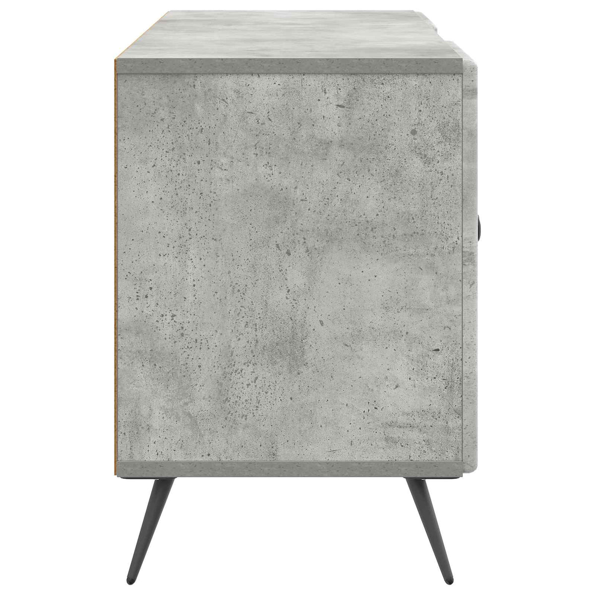 TV-skab 102 x 34,5 x 50 cm Betongrå Konstrueret træ