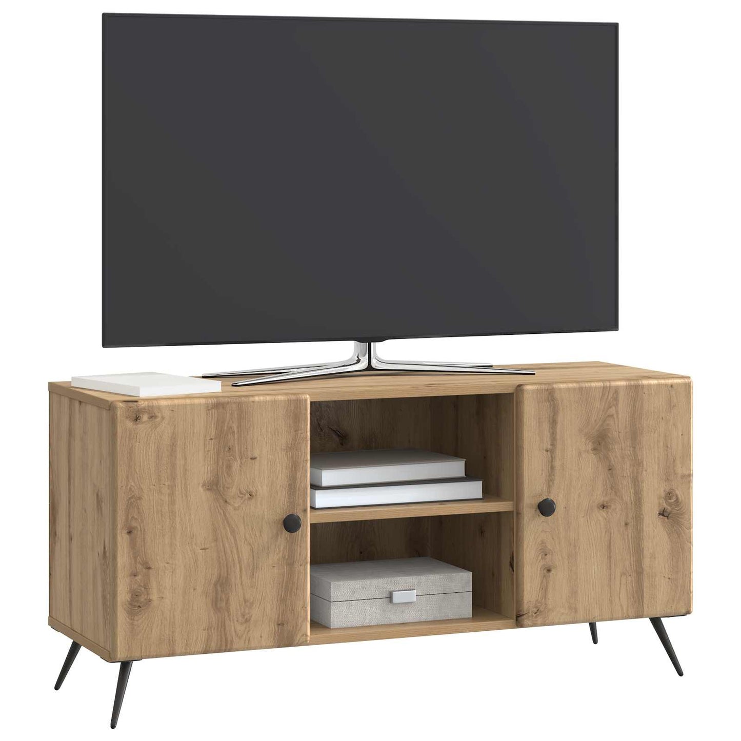 TV-skab 102 x 34,5 x 50 cm Artisan-eg Konstrueret træ