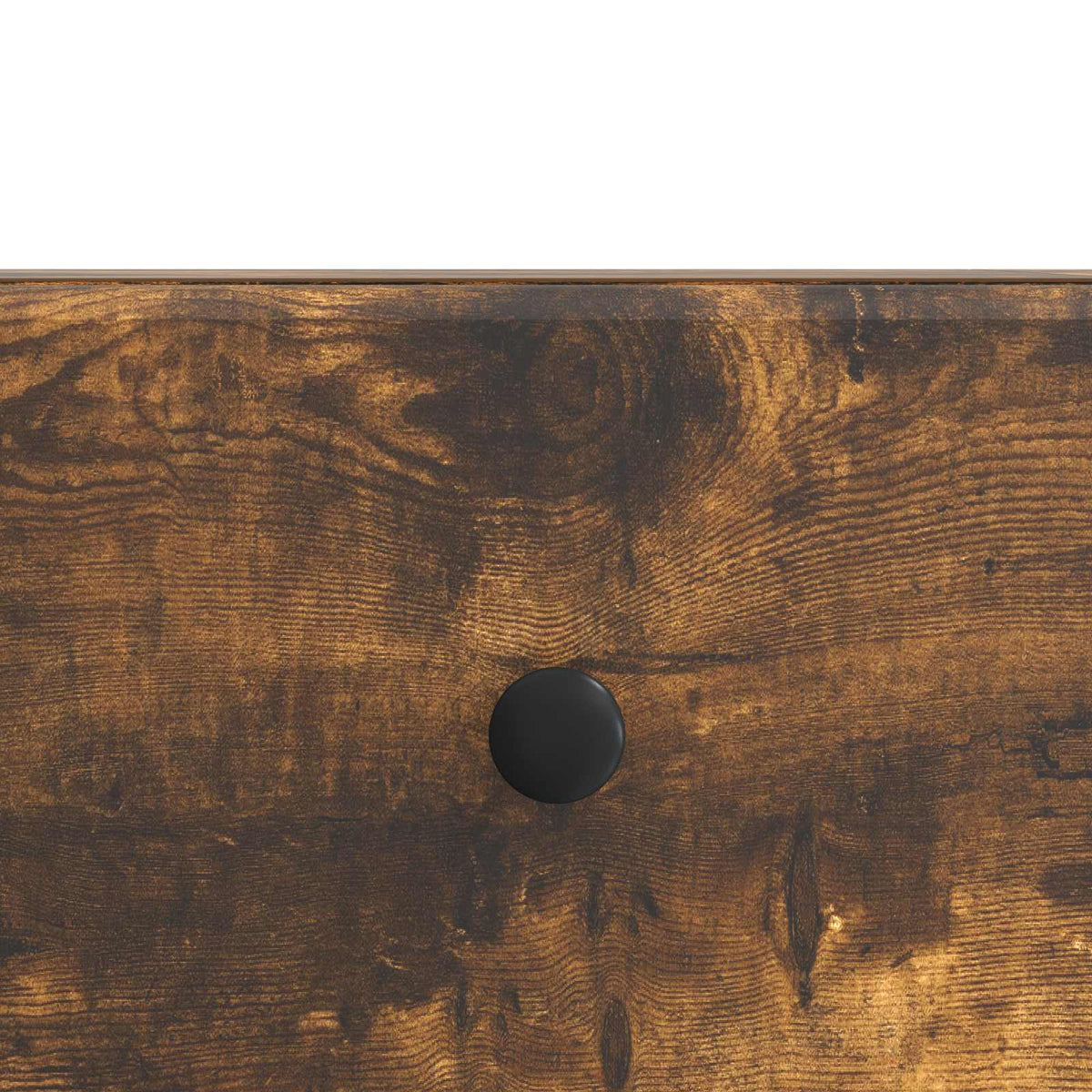 TV-skab med skuffe Røget eg 147 x 34,5 x 30 cm Konstrueret træ