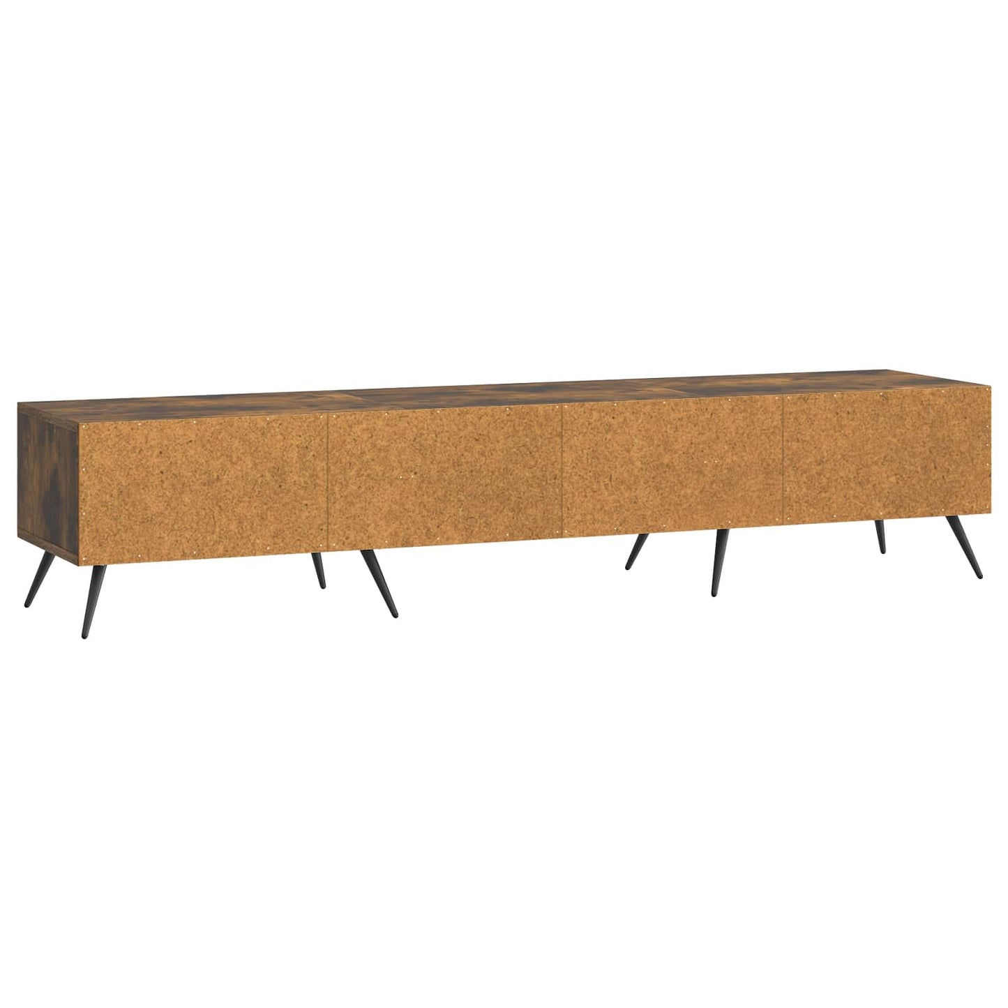 TV-skab med skuffe Røget eg 147 x 34,5 x 30 cm Konstrueret træ