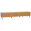 TV-skab Grå sonoma-eg 147 x 34,5 x 30 cm Konstrueret træ