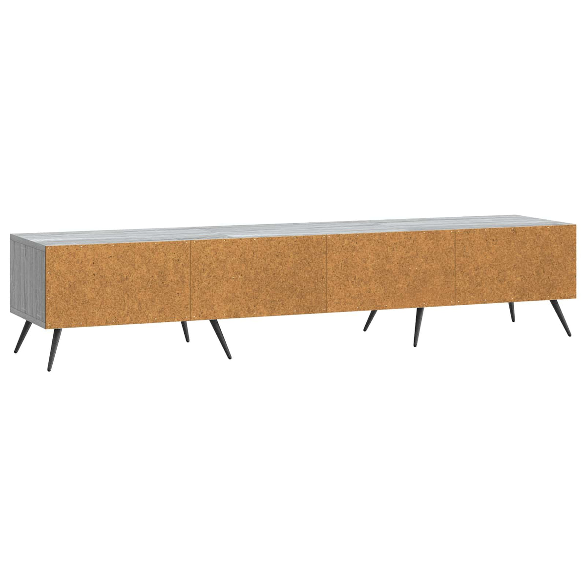 TV-skab Grå sonoma-eg 147 x 34,5 x 30 cm Konstrueret træ
