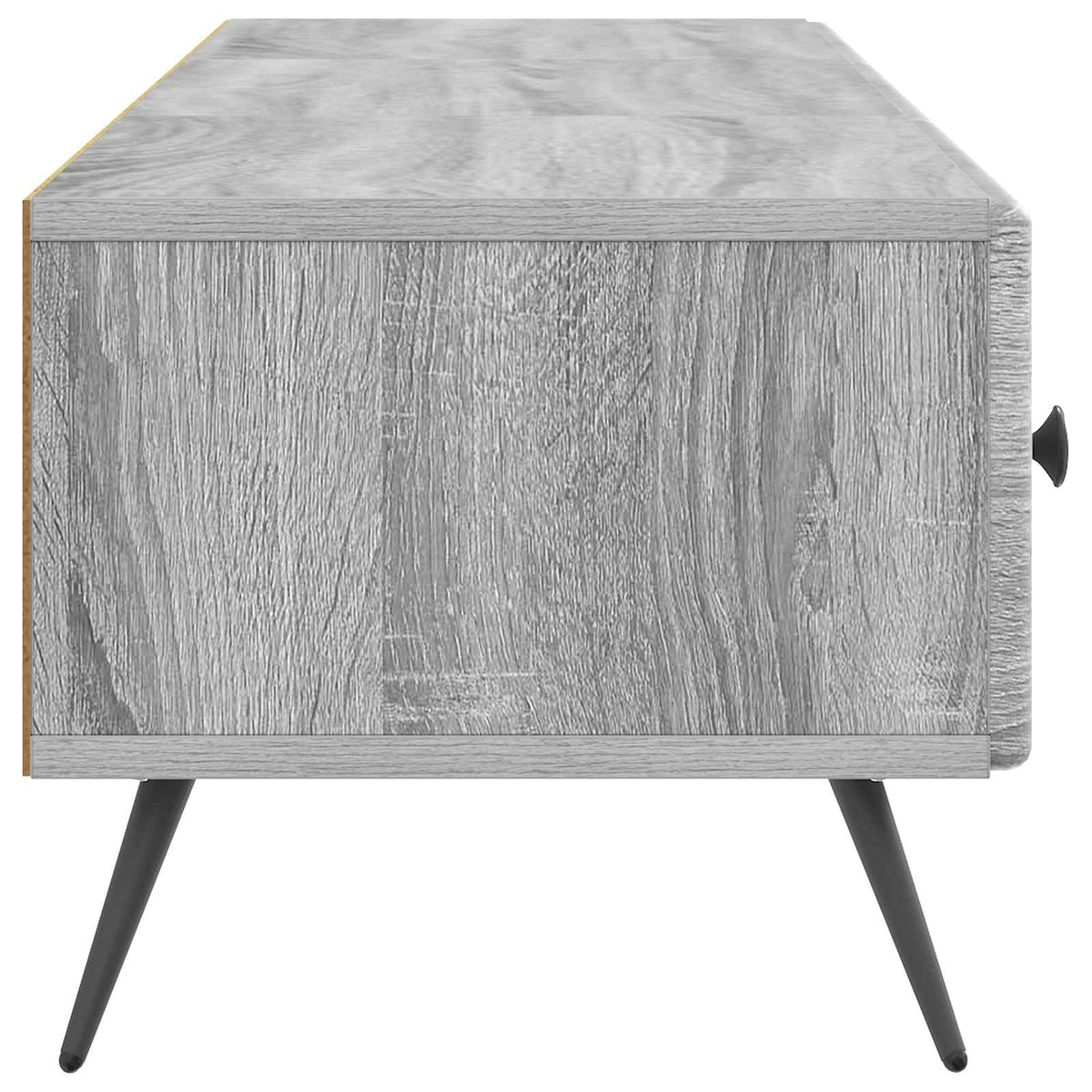 TV-skab Grå sonoma-eg 147 x 34,5 x 30 cm Konstrueret træ