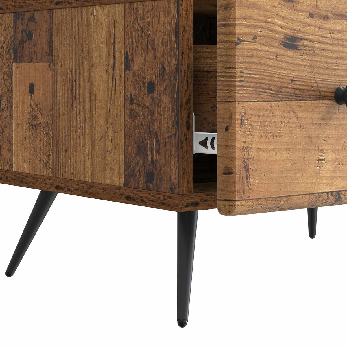TV-skab Gammelt træ 147 x 34,5 x 30 cm Konstrueret træ