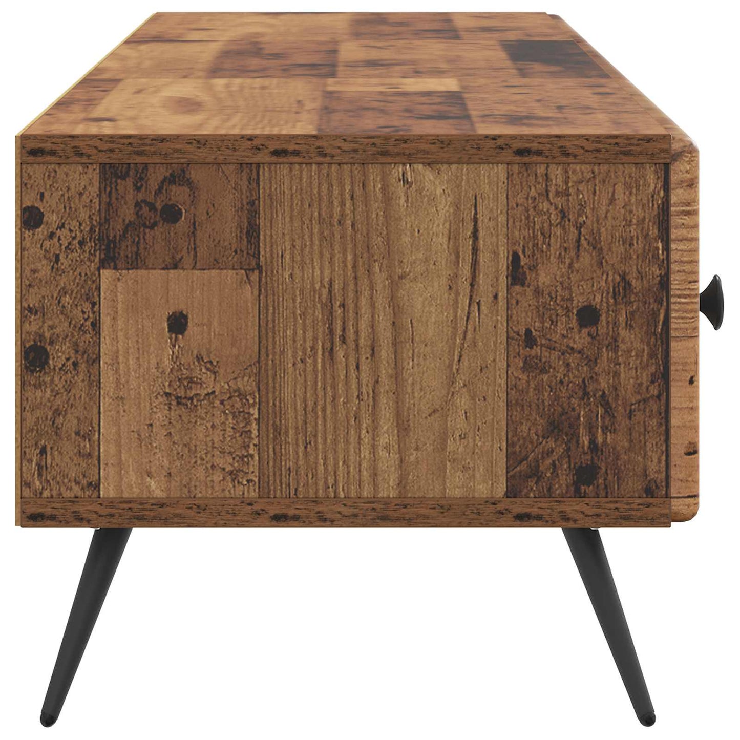 TV-skab Gammelt træ 147 x 34,5 x 30 cm Konstrueret træ