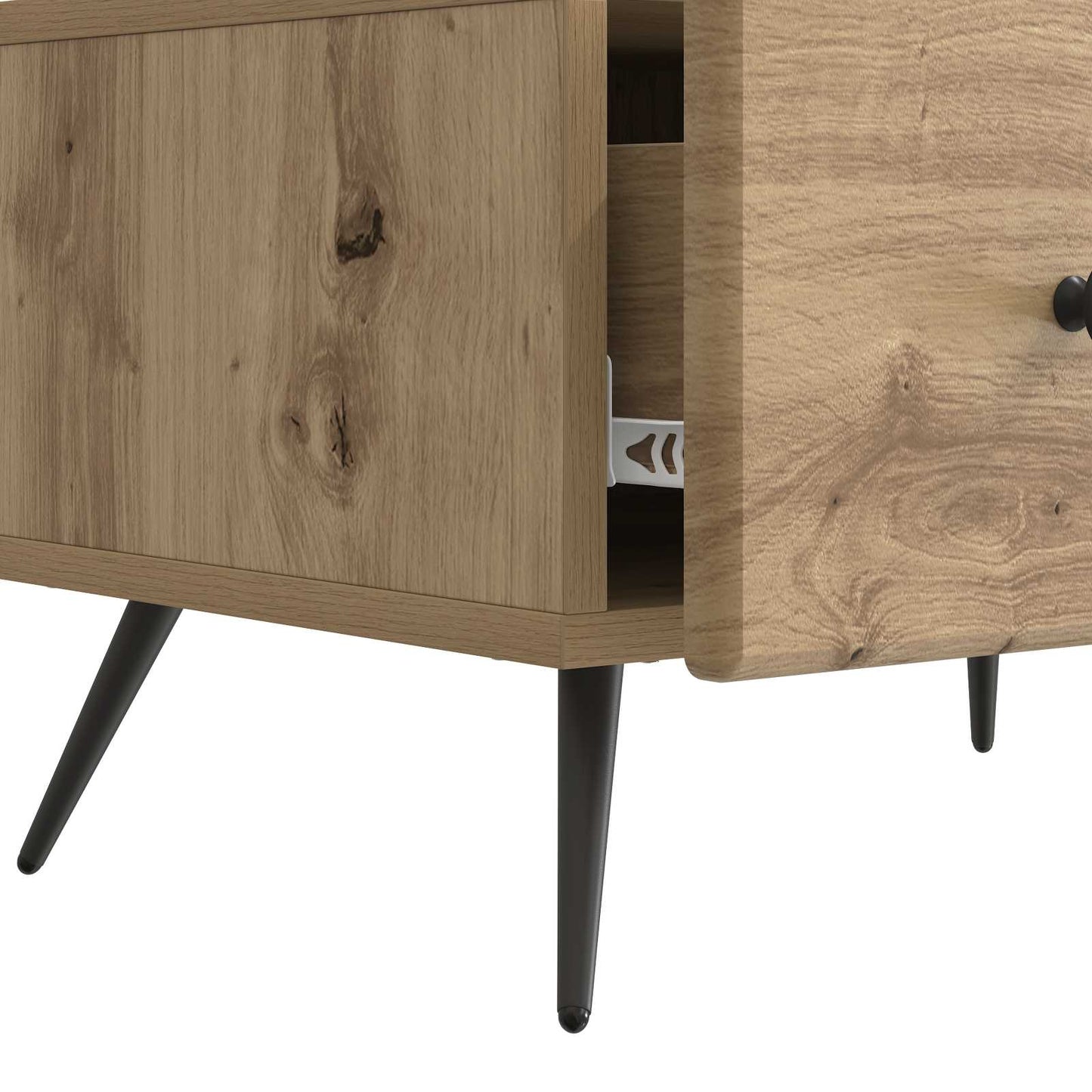 TV-skab 147 x 34,5 x 30 cm Artisan-eg Konstrueret træ