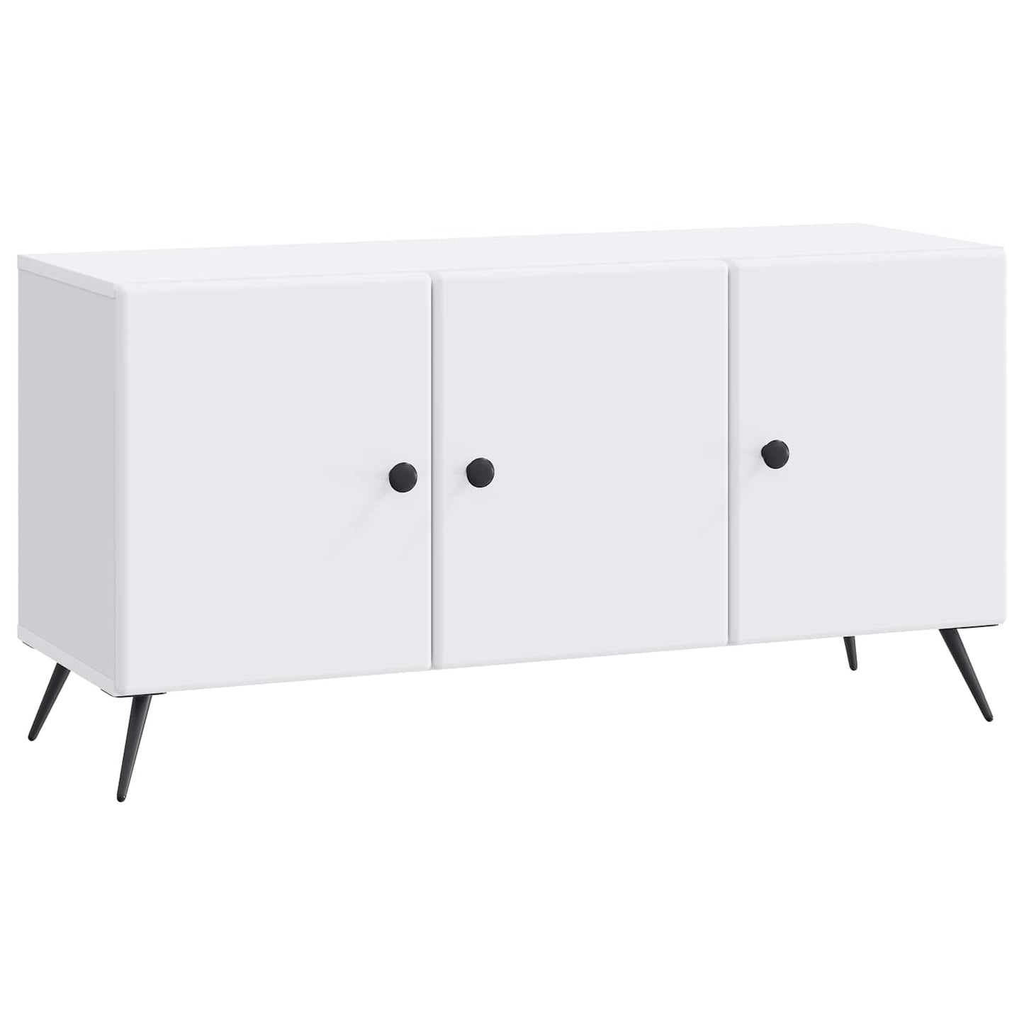 TV-skab Hvid 99 x 34,5 x 50 cm Konstrueret træ