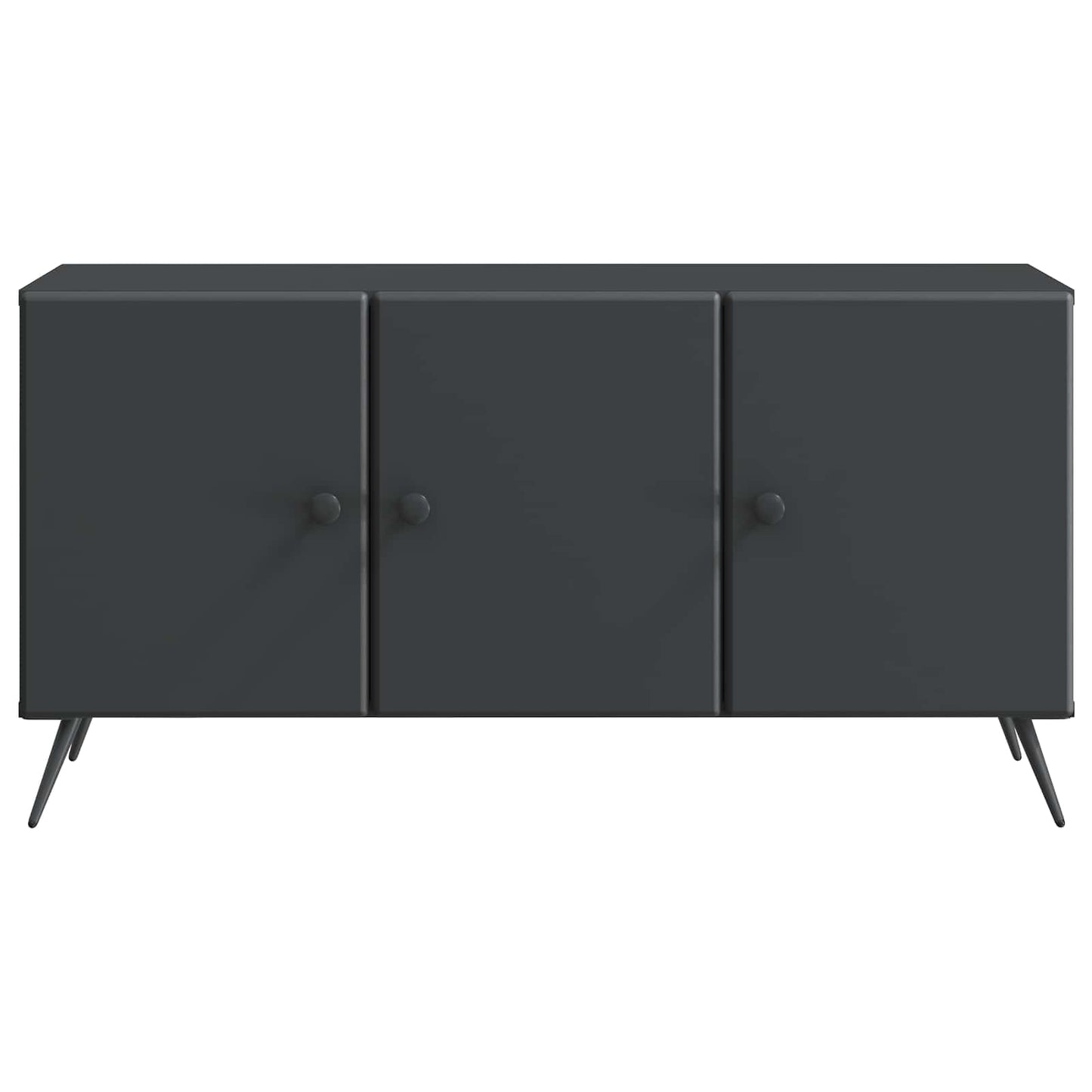 TV-skab Sort 99 x 34,5 x 50 cm Konstrueret træ