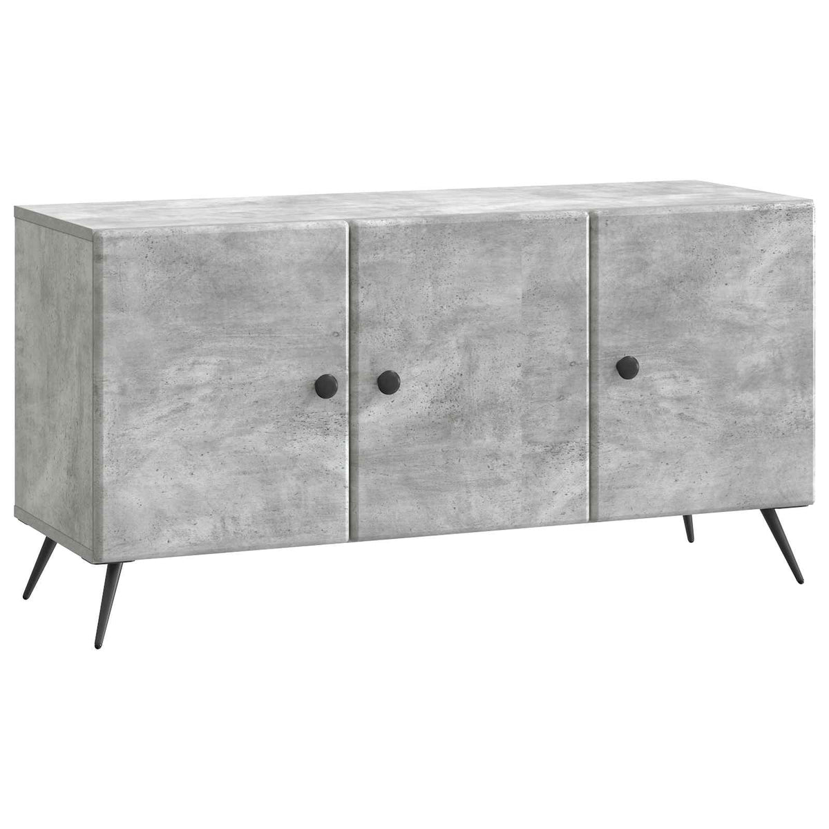 TV-skab Betongrå 99 x 34,5 x 50 cm Konstrueret træ