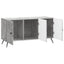 TV-skab Betongrå 99 x 34,5 x 50 cm Konstrueret træ