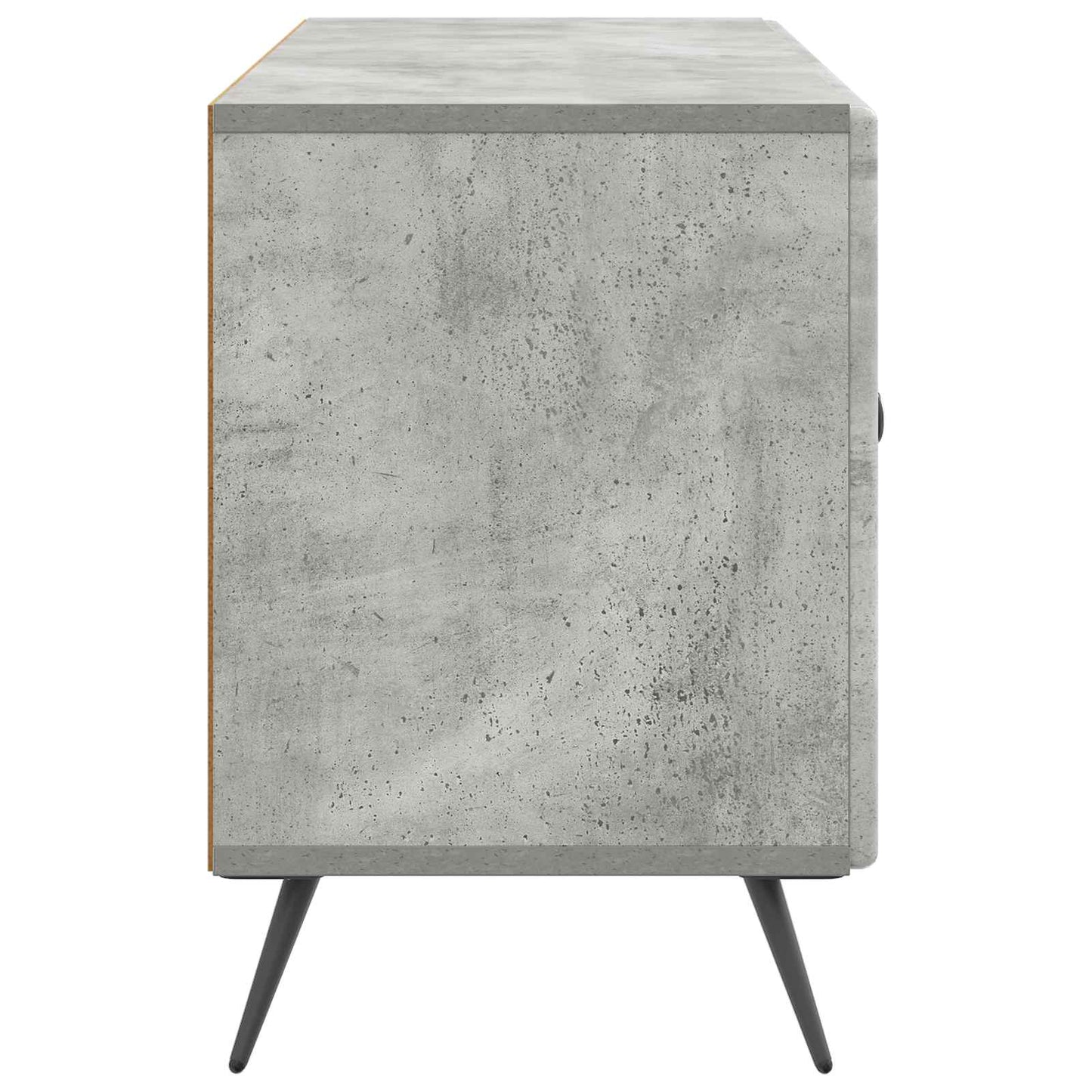 TV-skab Betongrå 99 x 34,5 x 50 cm Konstrueret træ