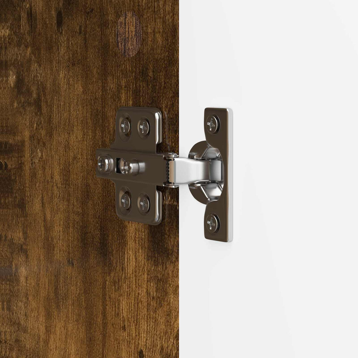 TV-skab Røget eg 99 x 34,5 x 50 cm Konstrueret træ