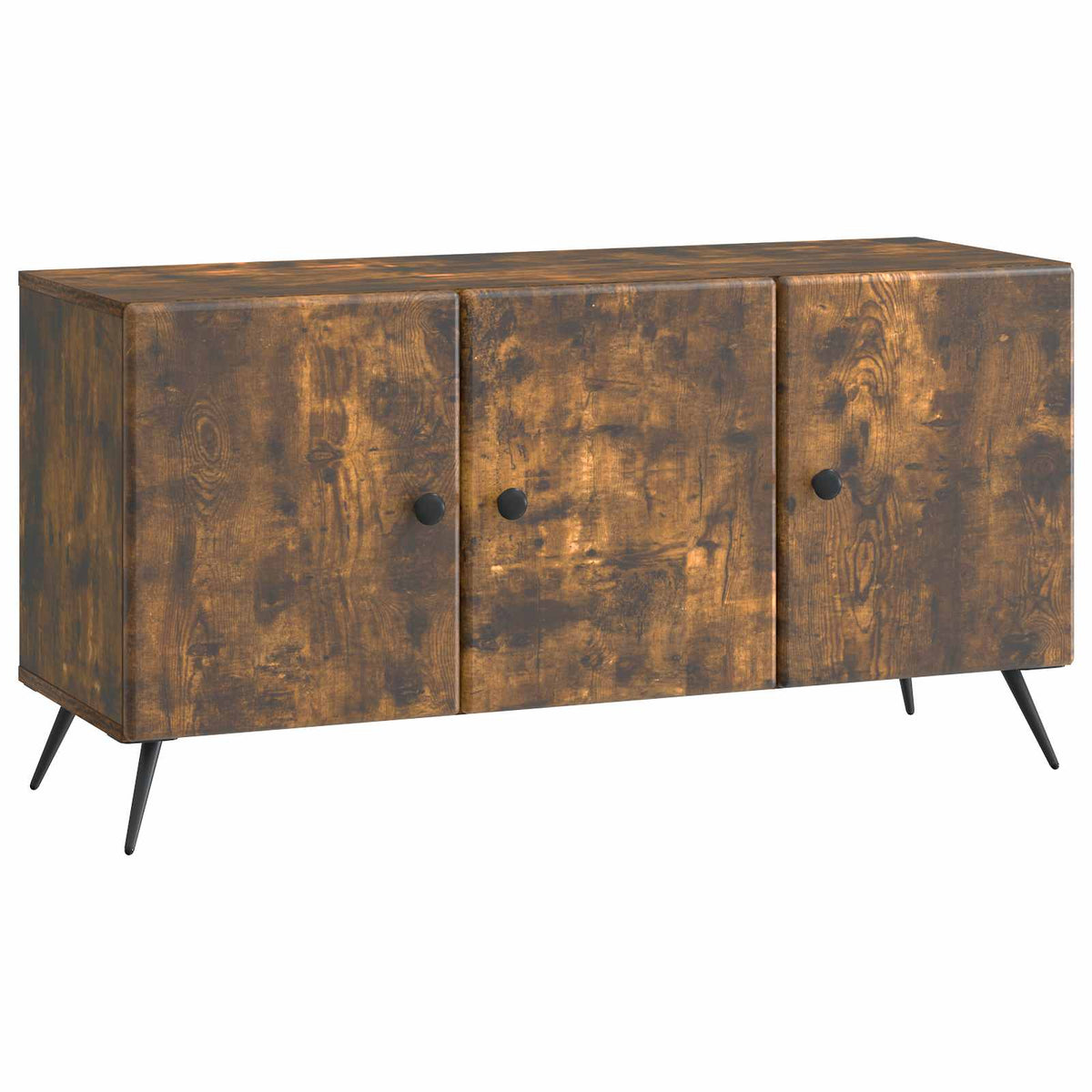 TV-skab Røget eg 99 x 34,5 x 50 cm Konstrueret træ