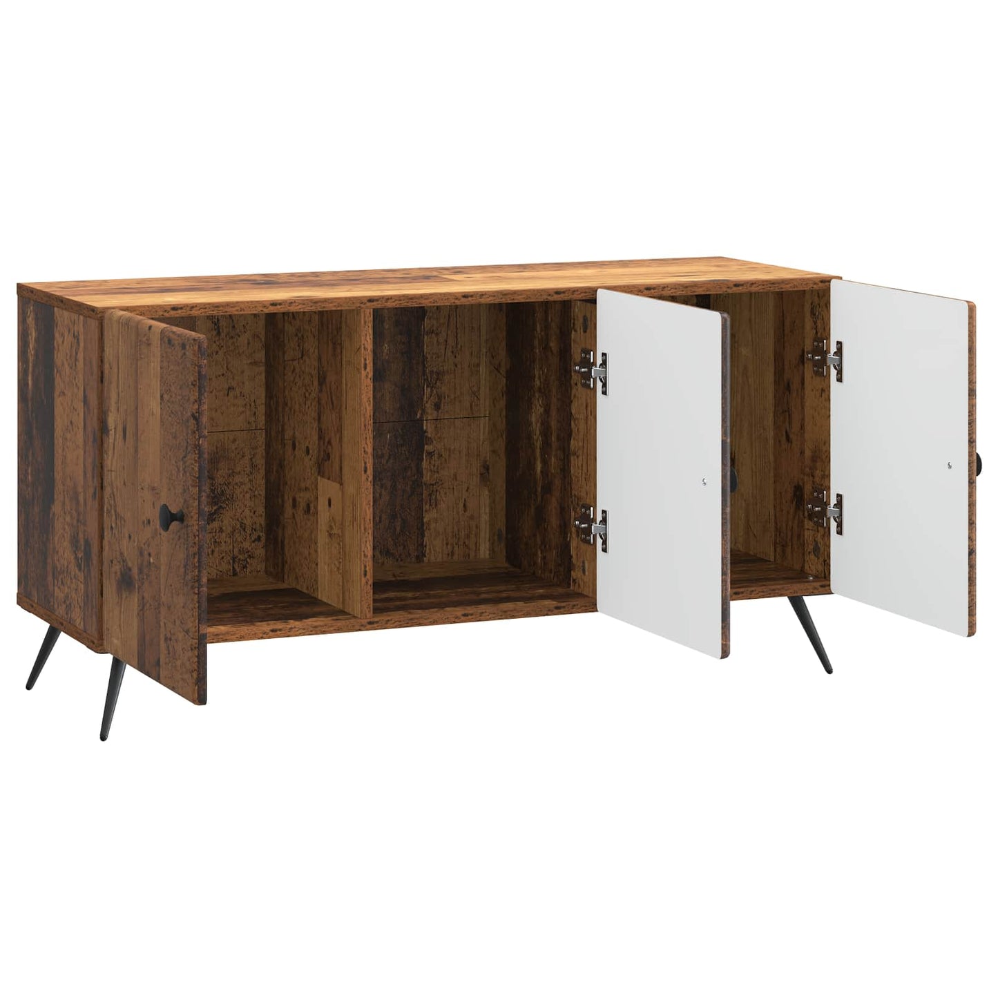 TV-skab Gammelt træ 99 x 34,5 x 50 cm Konstrueret træ
