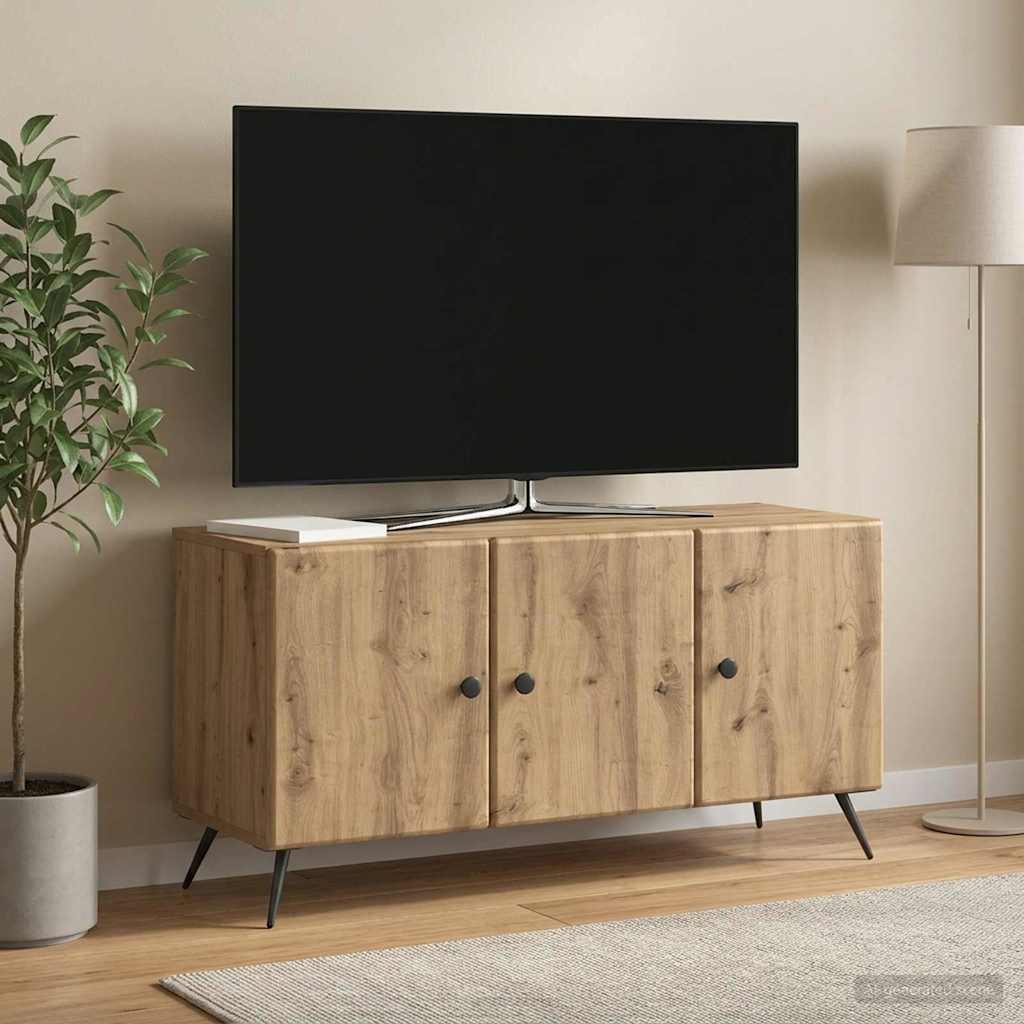 TV-skab 99 x 34,5 x 50 cm Artisan-eg Konstrueret træ