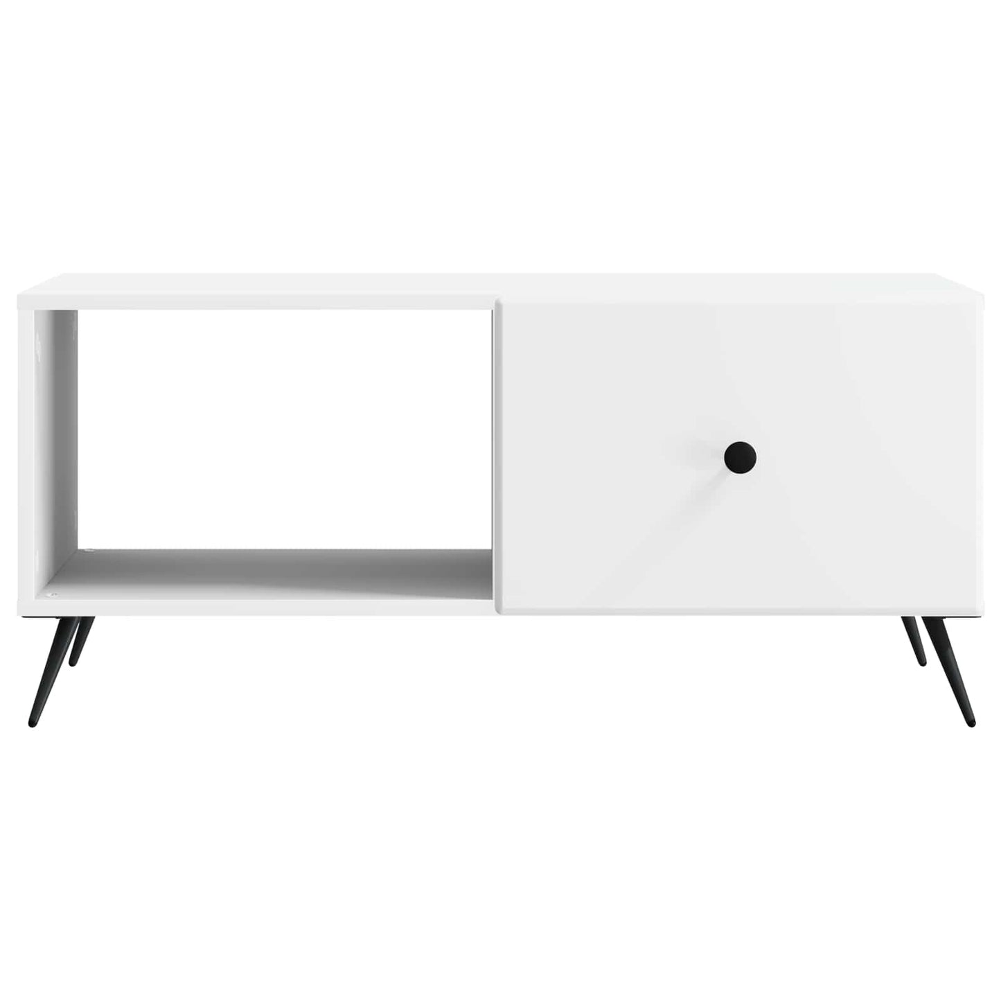 Sofabord Hvid 90 x 50 x 40 cm Konstrueret træ