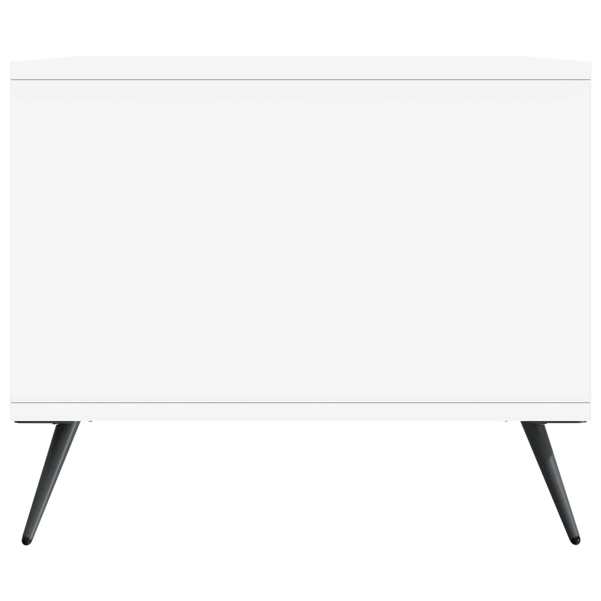 Sofabord Hvid 90 x 50 x 40 cm Konstrueret træ