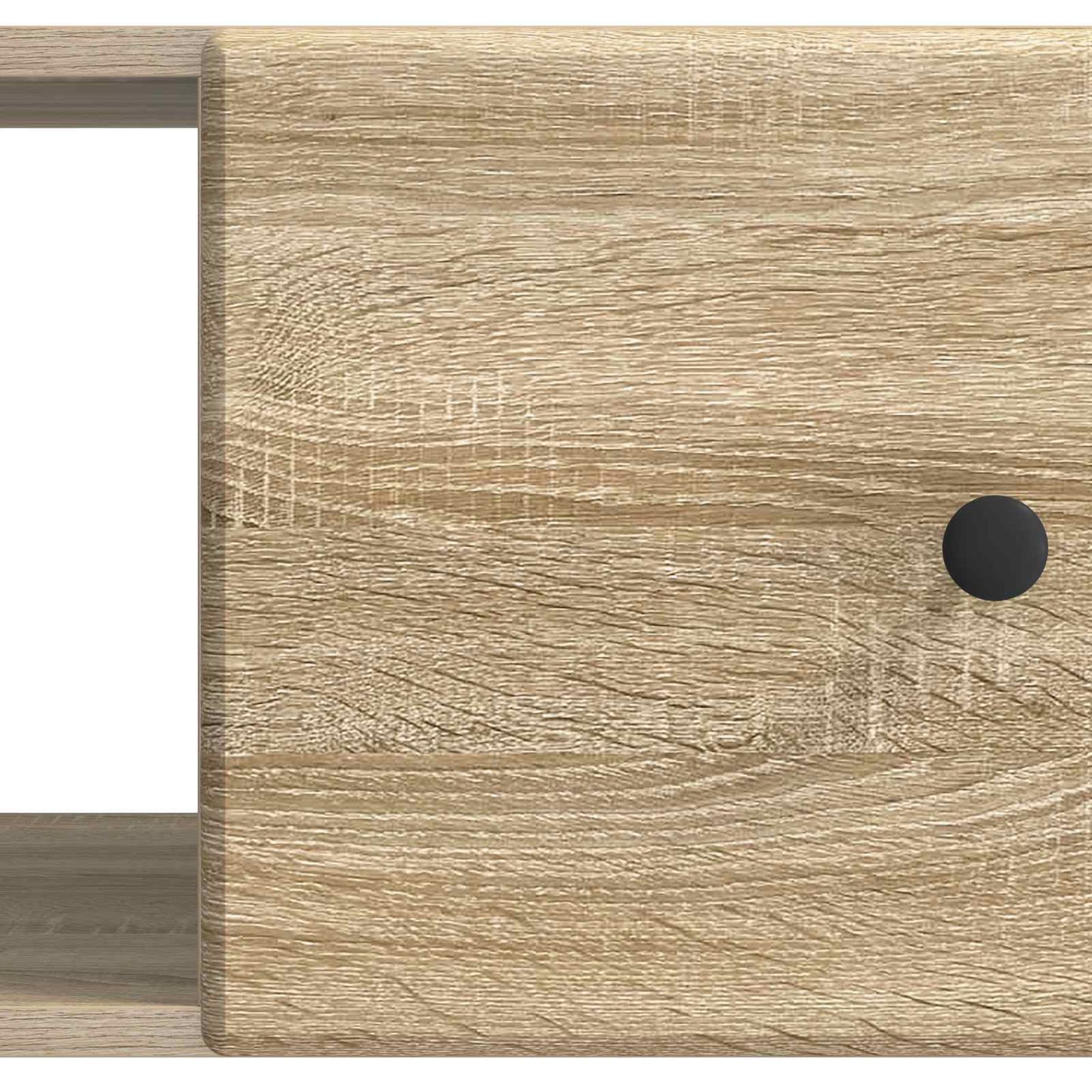 Sofabord Sonoma-eg 90 x 50 x 40 cm Konstrueret træ