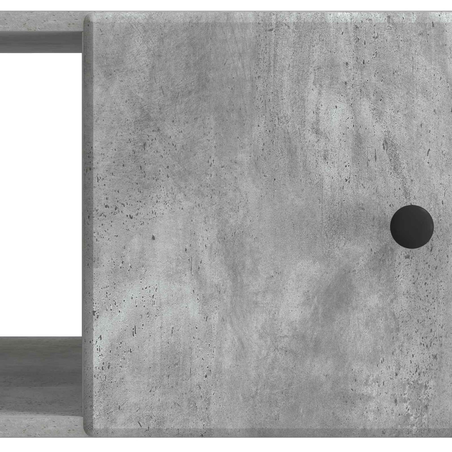 Sofabord Betongrå 90 x 50 x 40 cm Konstrueret træ