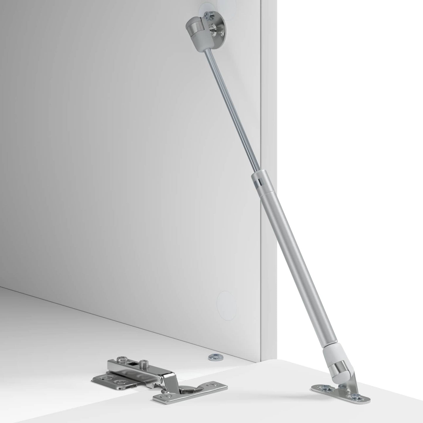Sofabord Hvid højglans 90 x 50 x 40 cm Konstrueret træ