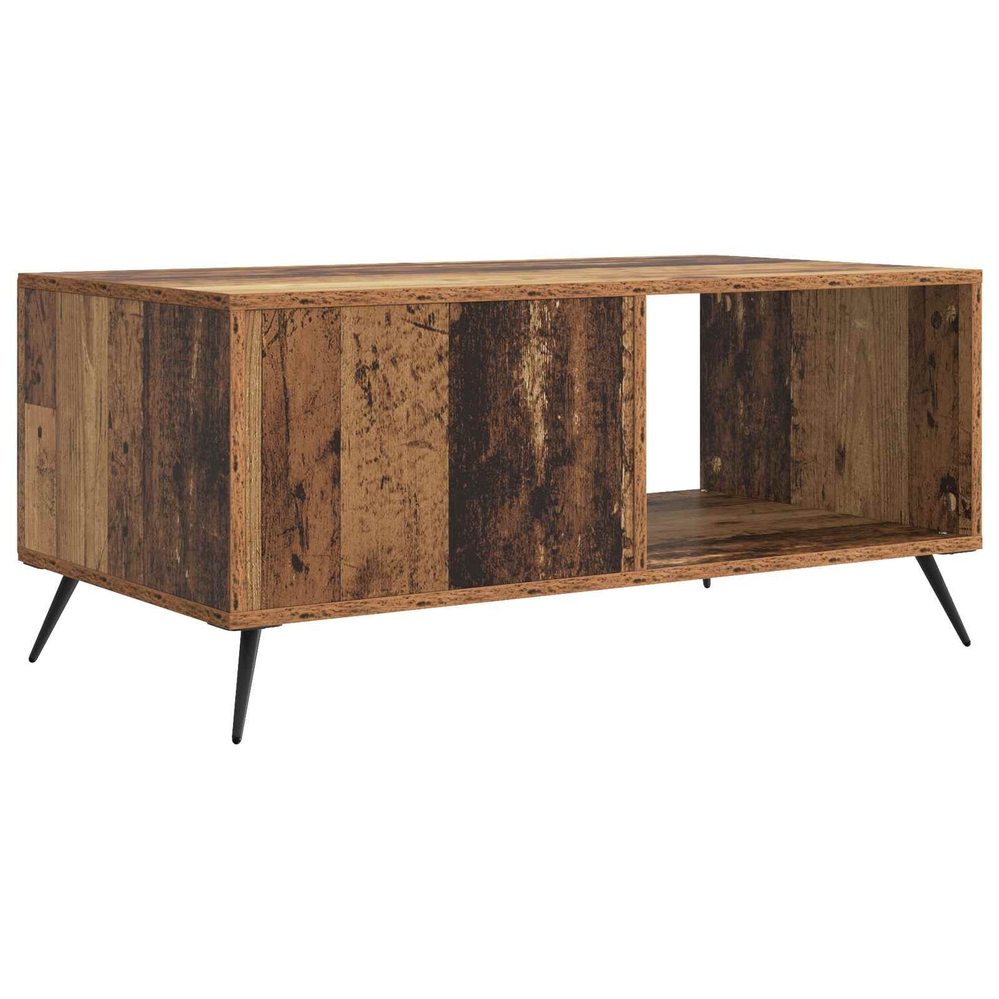 Sofabord Gammelt træ 90 x 50 x 40 cm Konstrueret træ