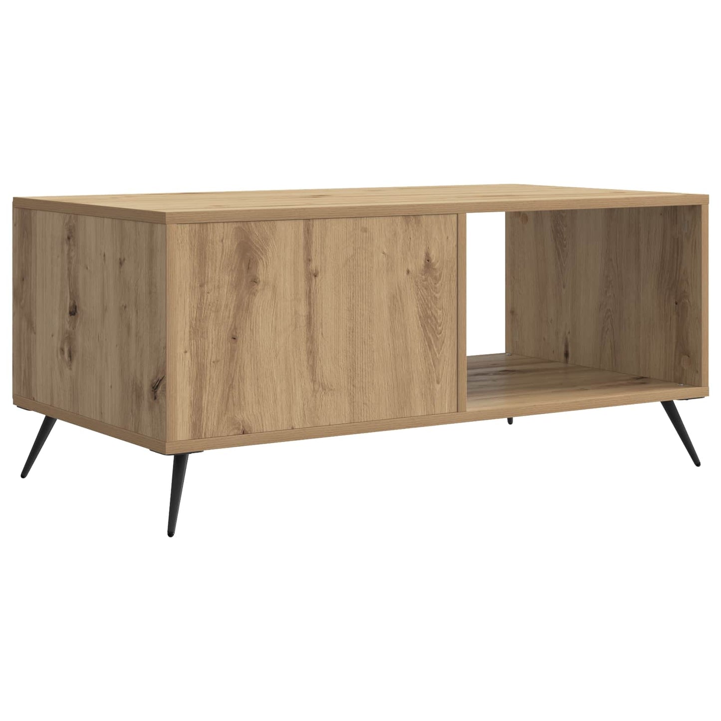Sofabord Artisan-eg 90 x 50 x 40 cm Konstrueret træ