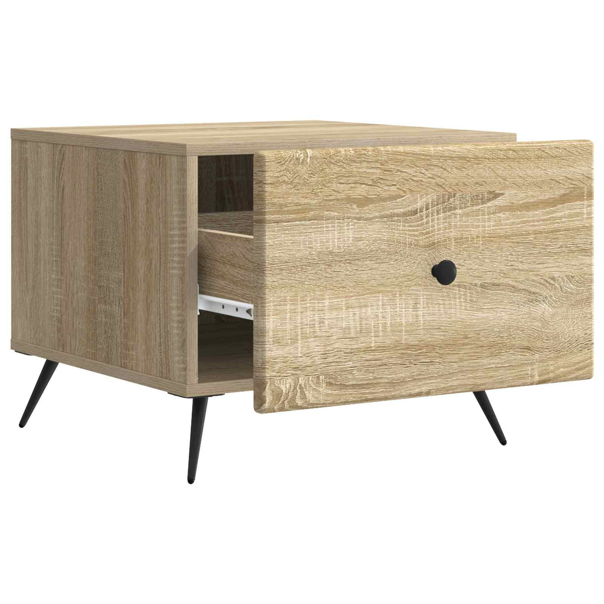 Sofabord Sonoma-eg 49 x 50 x 40 cm Konstrueret træ