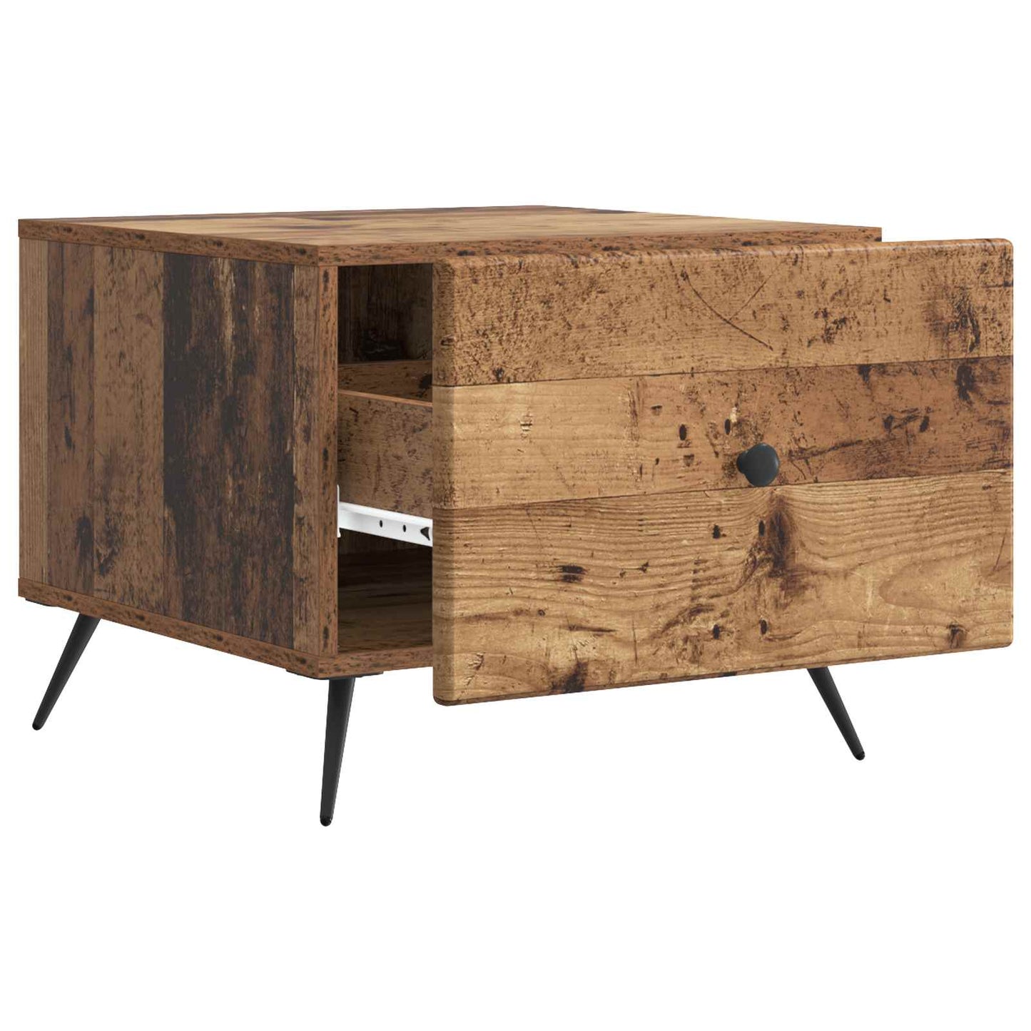 Sofabord Gammelt træ 49 x 50 x 40 cm Konstrueret træ