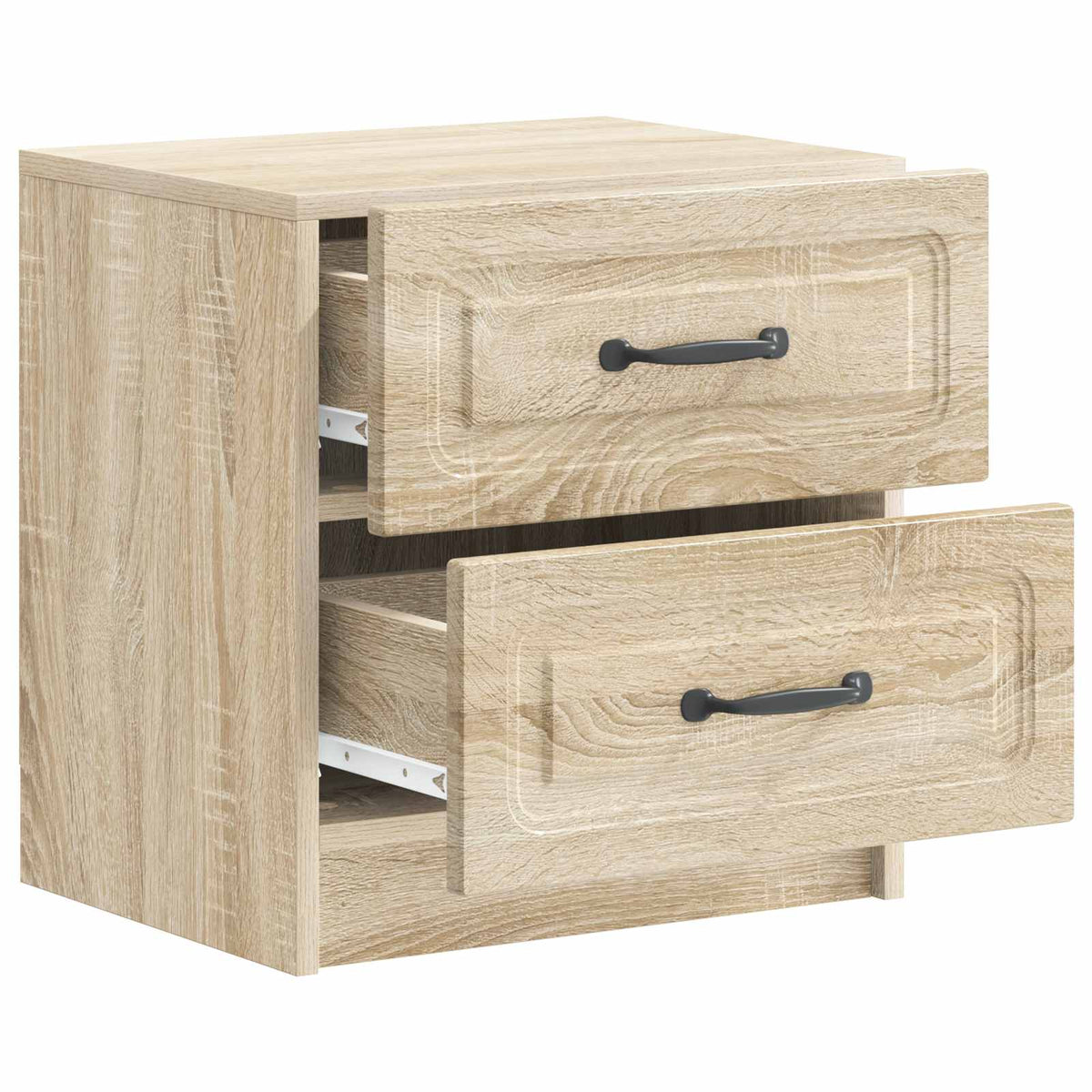 Natskab 2 stk. Sonoma-eg 43 x 34,5 x 44,5 cm Konstrueret træ