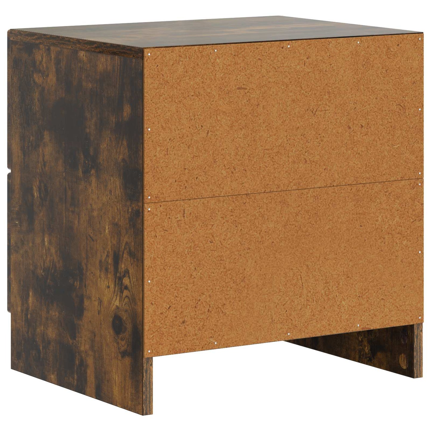 Natskab 2 stk. Røget eg 43 x 34,5 x 44,5 cm Konstrueret træ