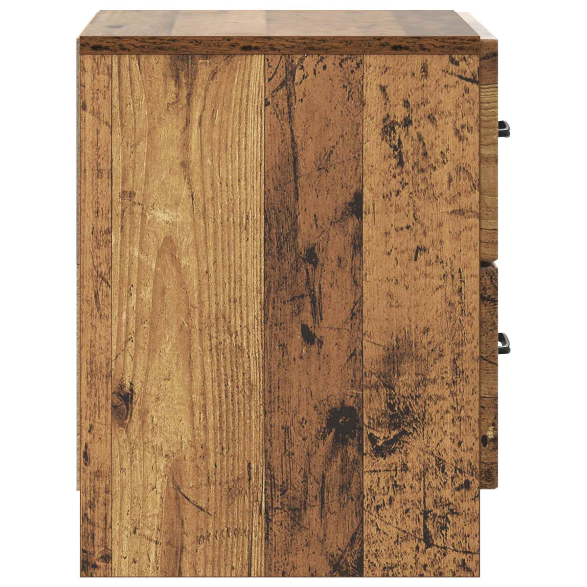 Natskab 2 stk. Gammelt træ 43 x 34,5 x 44,5 cm Konstrueret træ