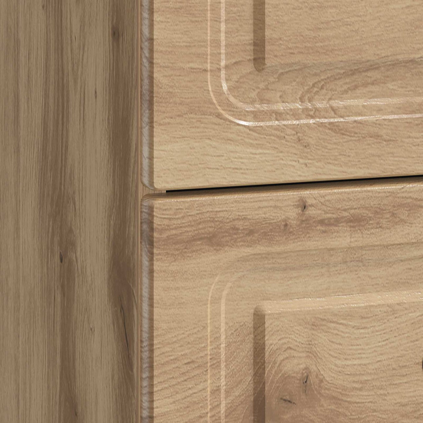 Natskab 2 stk. Artisan-eg 43 x 34,5 x 44,5 cm Konstrueret træ
