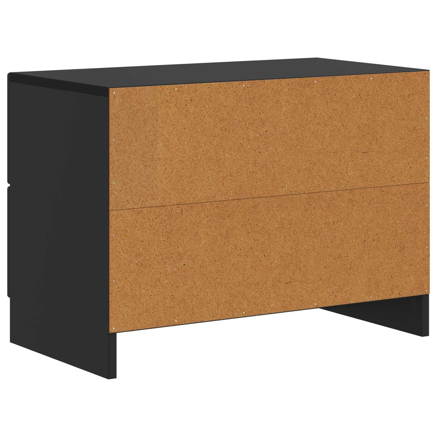 Natskab Sort 62 x 34,5 x 44,5 cm Konstrueret træ