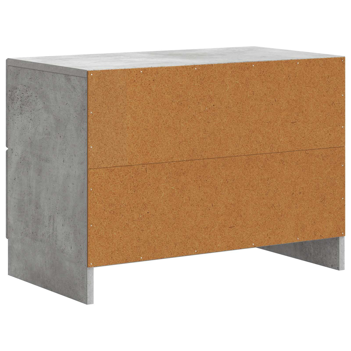 Natskab Betongrå 62 x 34,5 x 44,5 cm Konstrueret træ