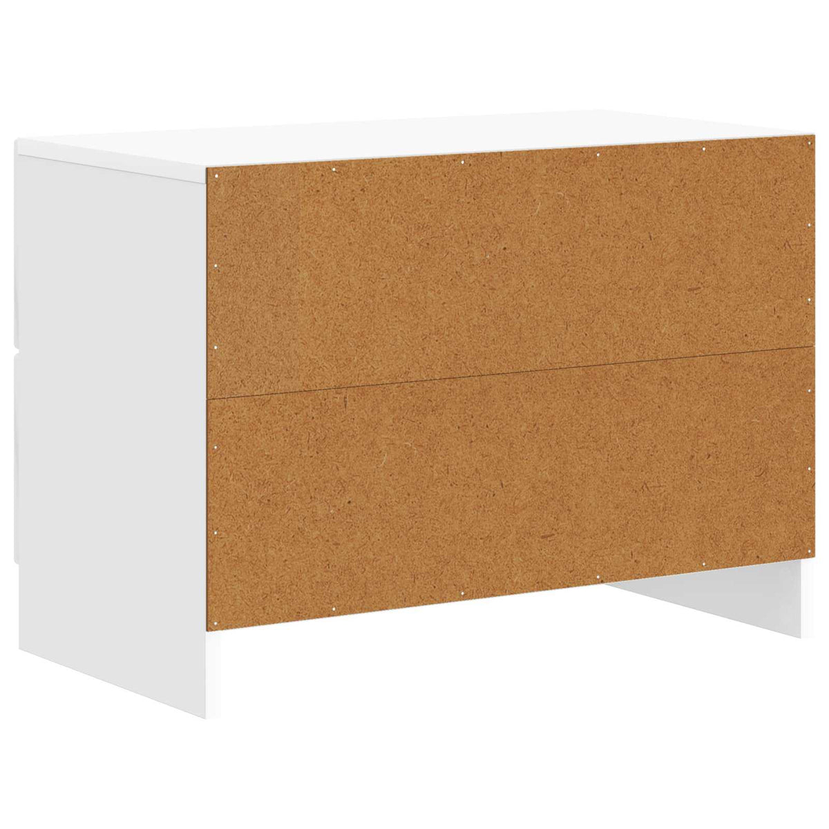 Natskab Hvid højglans 62 x 34,5 x 44,5 cm Konstrueret træ