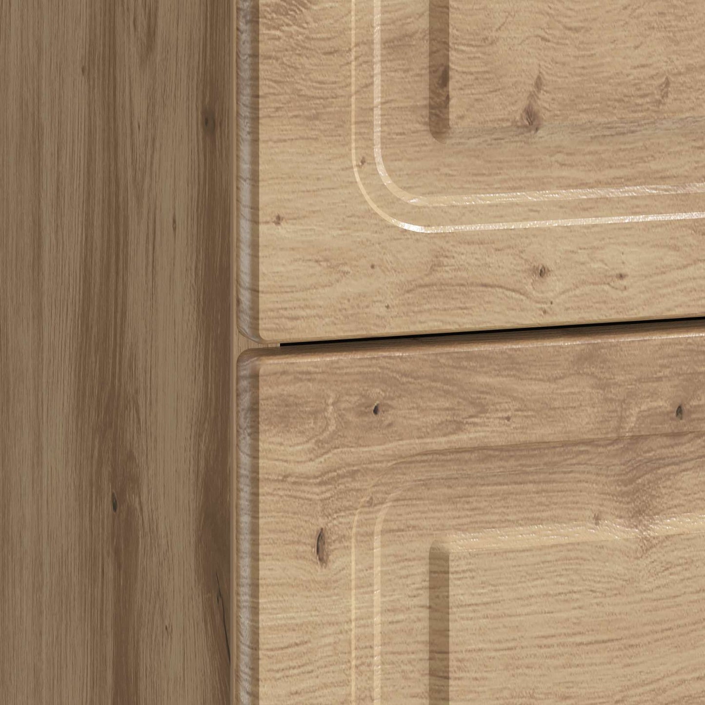 Natskab Artisan-eg 62 x 34,5 x 44,5 cm Konstrueret træ