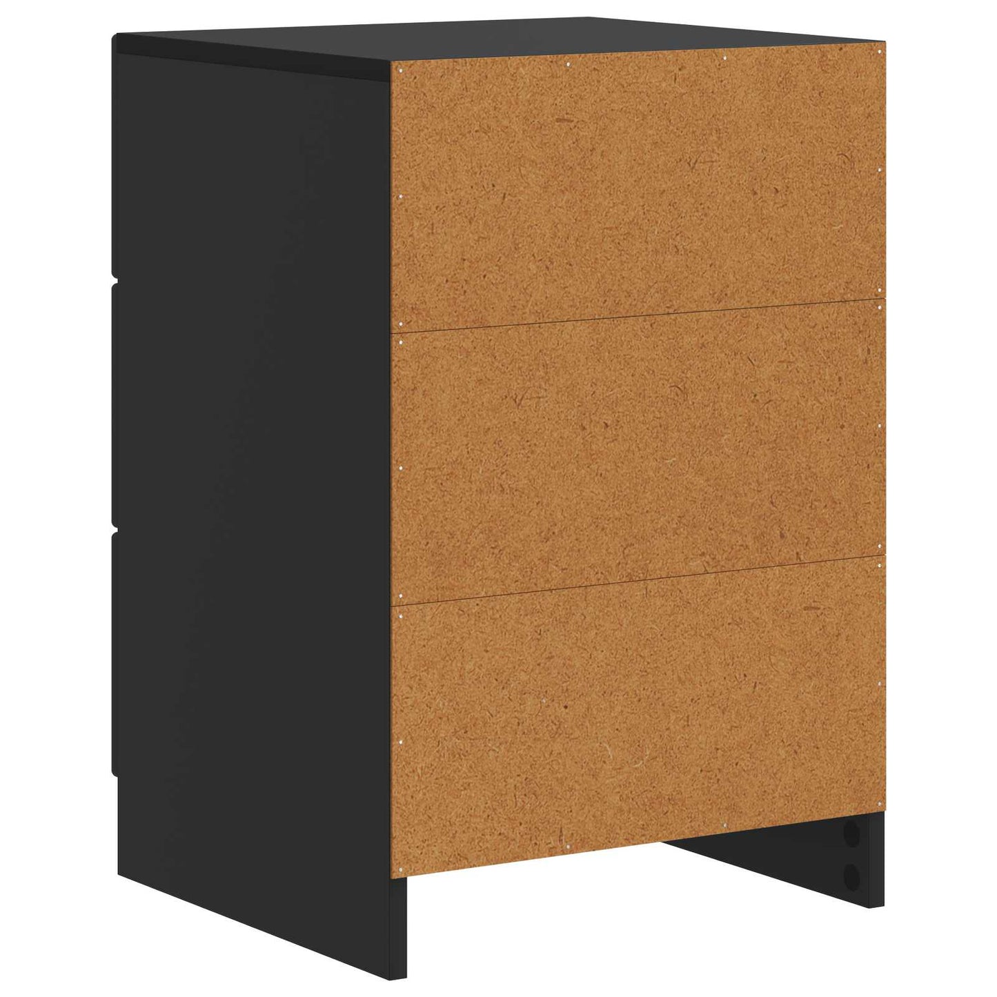 Natskab Sort 43 x 41 x 63,5 cm Konstrueret træ
