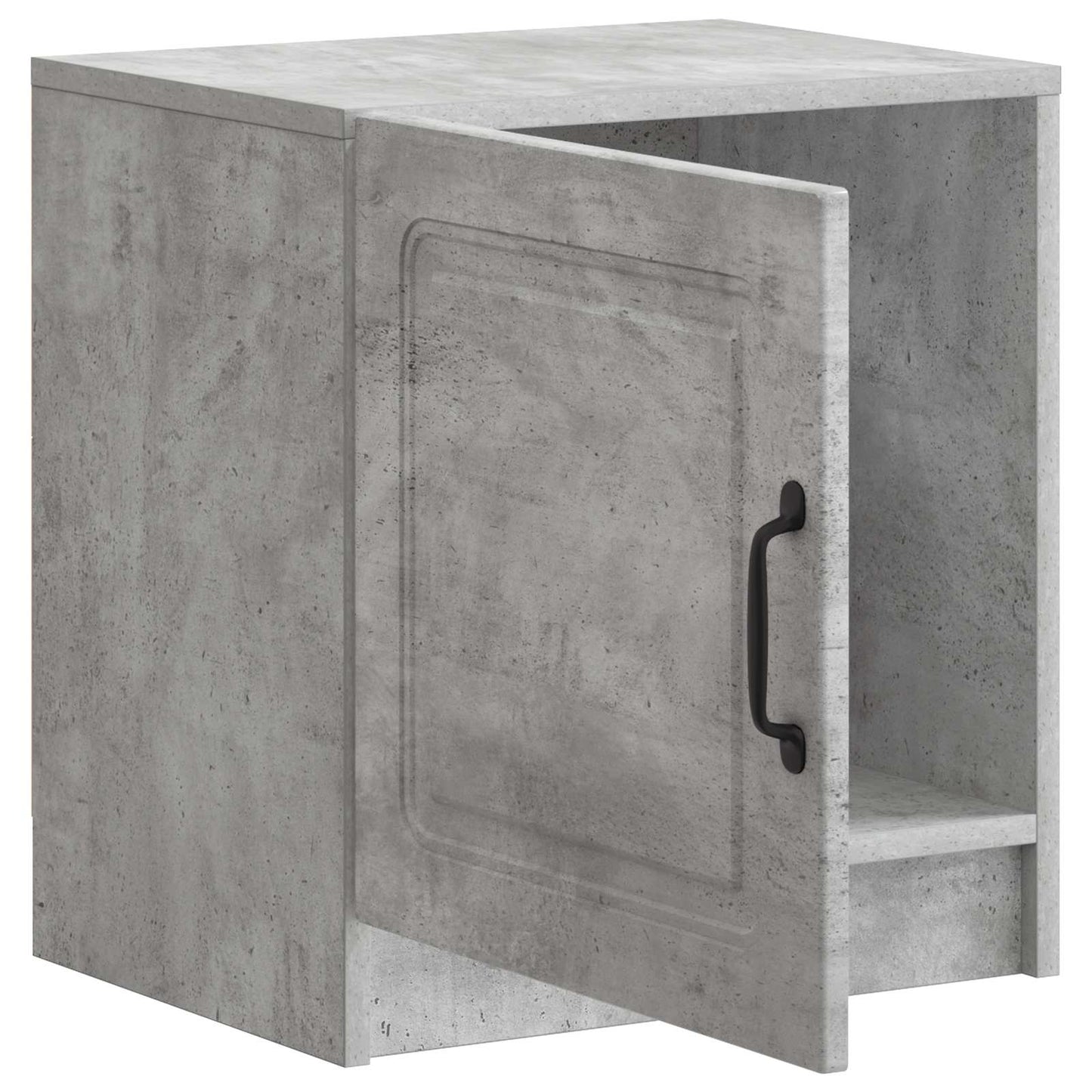 Natskab Betongrå 43 x 34,5 x 47 cm Konstrueret træ
