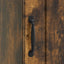 Natskab 2 stk. Røget eg 43 x 34,5 x 47 cm Konstrueret træ