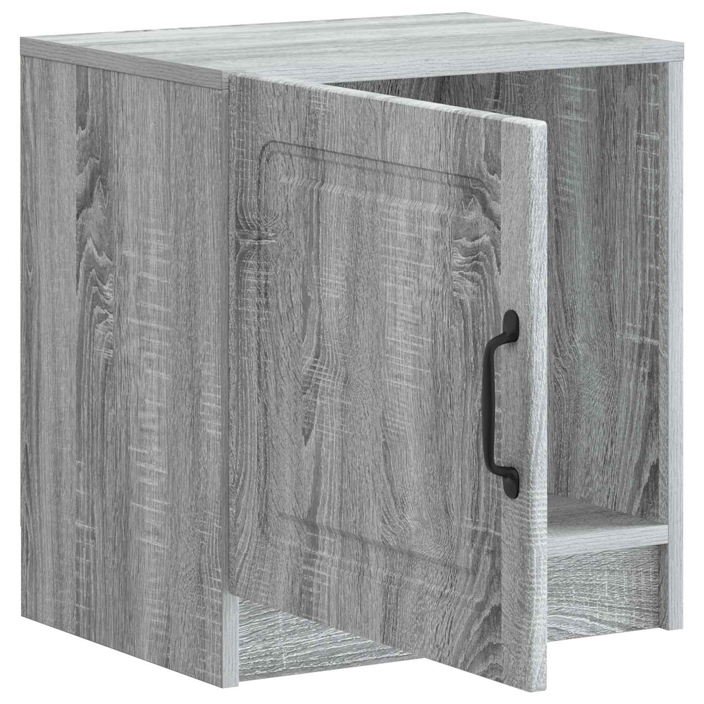 Natskab 2 stk. Grå sonoma-eg 43 x 34,5 x 47 cm Konstrueret træ