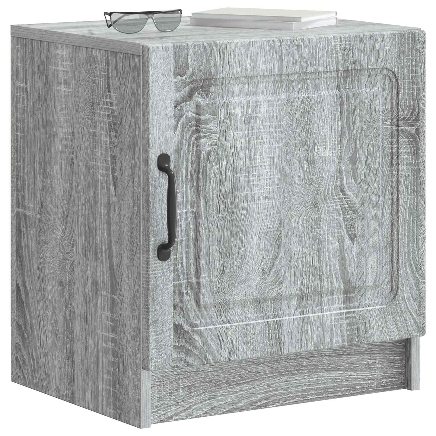 Natskab 2 stk. Grå sonoma-eg 43 x 34,5 x 47 cm Konstrueret træ