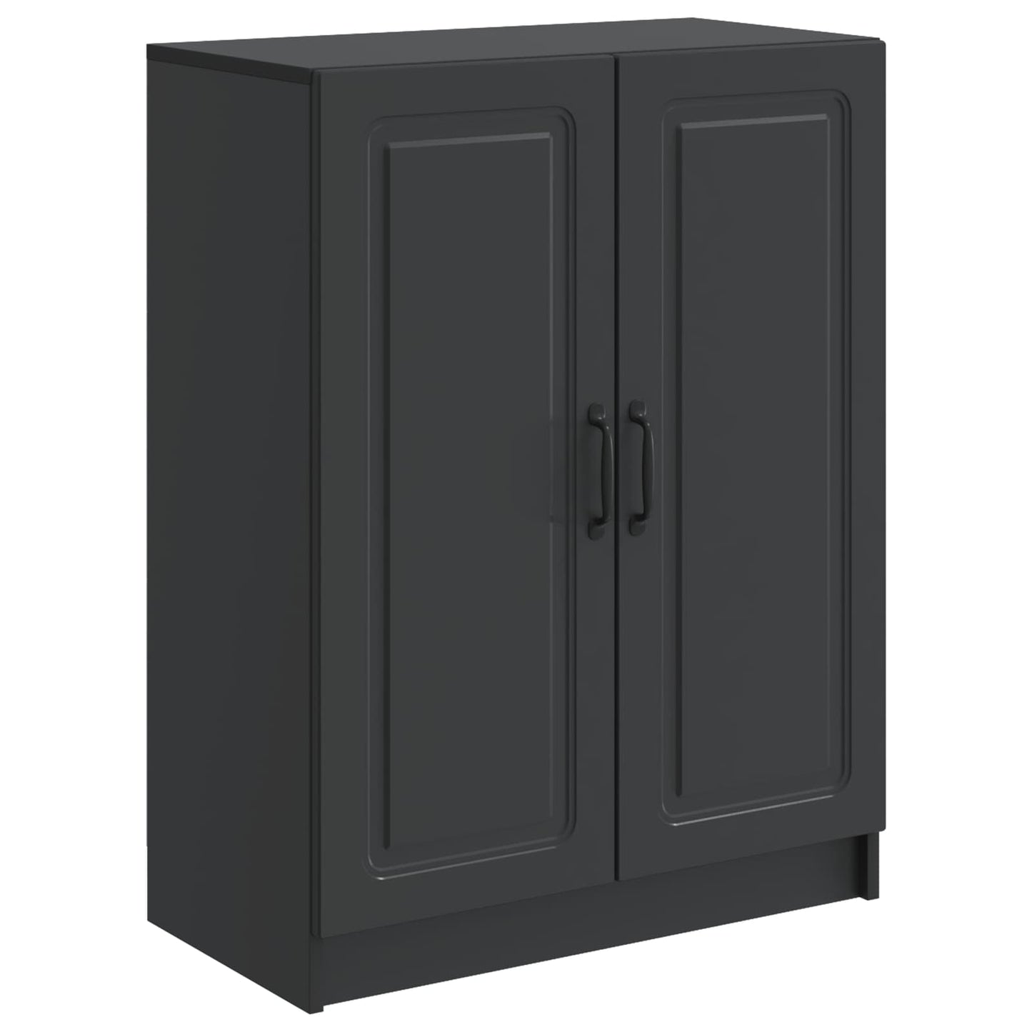 Sideboard Sort 66 x 34,5 x 87 cm Konstrueret træ