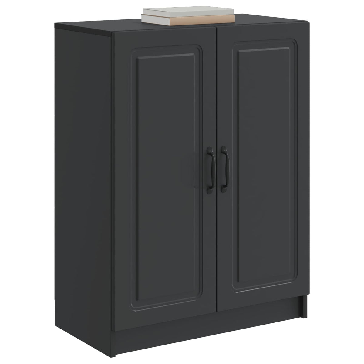 Sideboard Sort 66 x 34,5 x 87 cm Konstrueret træ