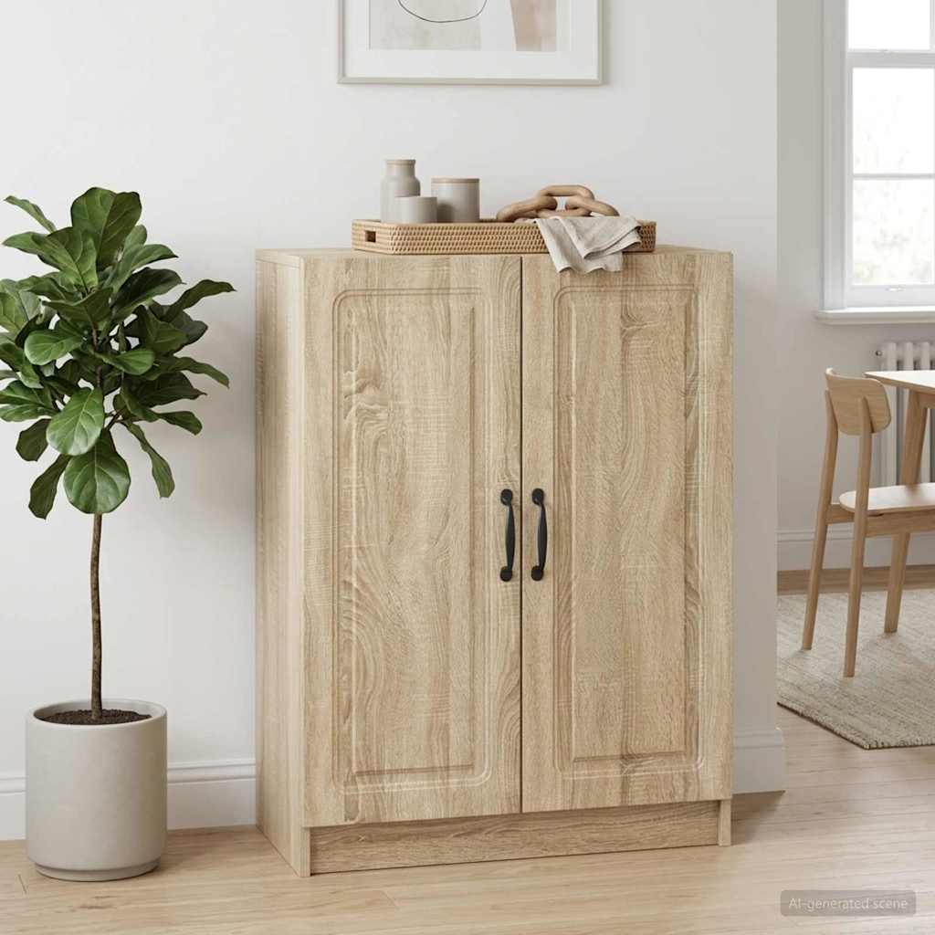 Sideboard Sonoma-eg 66 x 34,5 x 87 cm Konstrueret træ